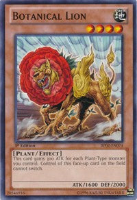 Botanical Lion [BP02-EN074] Common | Nerdhalla Games