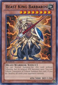 Beast King Barbaros [BP02-EN080] Rare | Nerdhalla Games