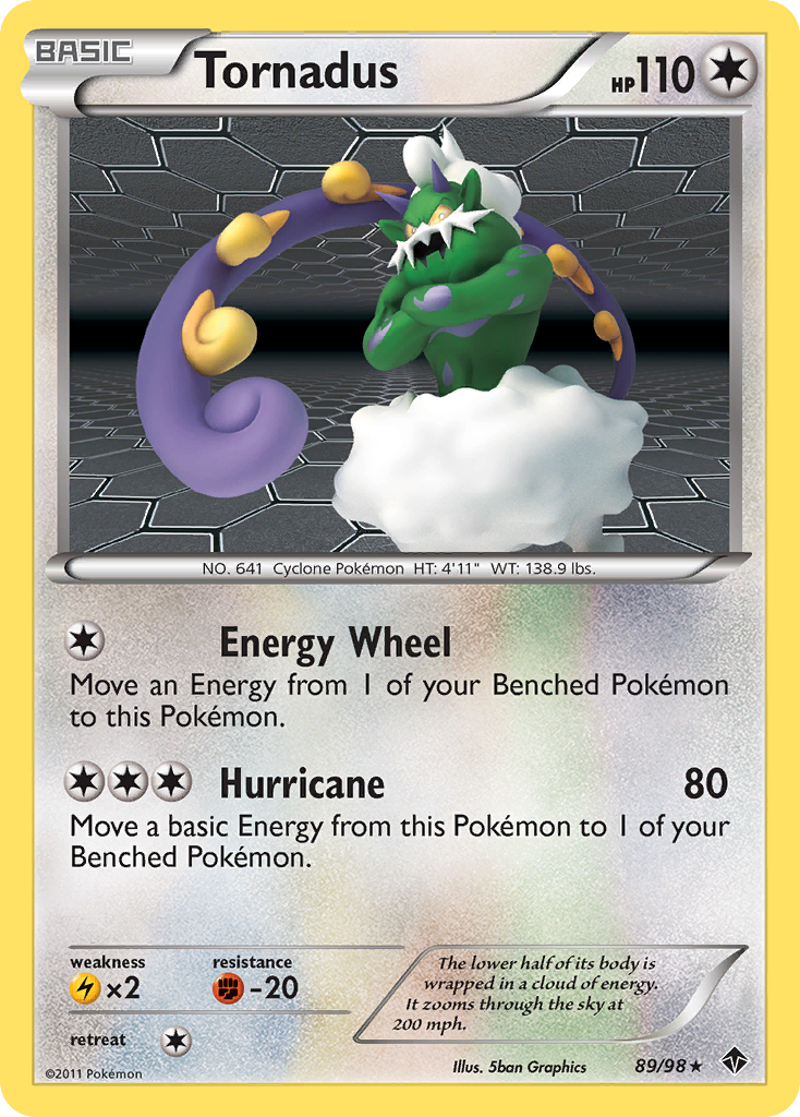 Tornadus (89/98) [Black & White: Emerging Powers] | Nerdhalla Games