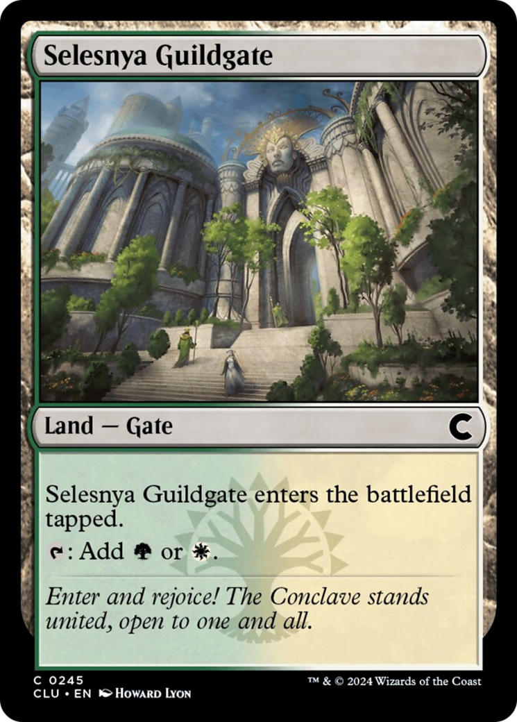 Selesnya Guildgate [Ravnica: Clue Edition] | Nerdhalla Games