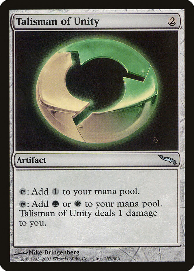 Talisman of Unity [Mirrodin] | Nerdhalla Games