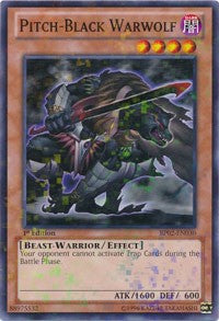 Pitch-Black Warwolf [BP02-EN030] Mosaic Rare | Nerdhalla Games