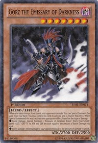 Gorz the Emissary of Darkness [BP01-EN014] Starfoil Rare | Nerdhalla Games