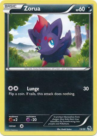 Zorua (13/30) [Black & White: Trainer Kit - Zoroark] | Nerdhalla Games