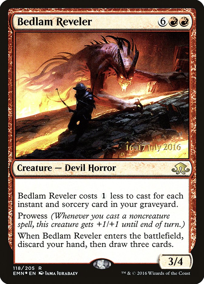 Bedlam Reveler  [Eldritch Moon Prerelease Promos] | Nerdhalla Games