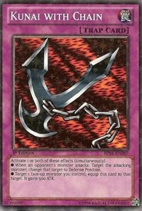 Kunai with Chain [BP01-EN087] Starfoil Rare | Nerdhalla Games