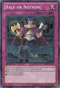 Half or Nothing [BP01-EN101] Starfoil Rare | Nerdhalla Games