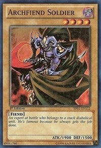 Archfiend Soldier [BP01-EN112] Starfoil Rare | Nerdhalla Games