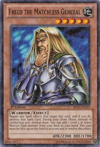 Freed the Matchless General [BP01-EN123] Starfoil Rare | Nerdhalla Games