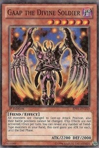 Gaap the Divine Soldier [BP01-EN150] Starfoil Rare | Nerdhalla Games