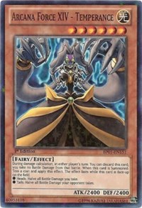 Arcana Force XIV - Temperance [BP01-EN151] Starfoil Rare | Nerdhalla Games