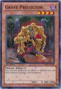 Grave Protector [BP01-EN186] Starfoil Rare | Nerdhalla Games