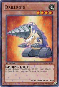 Drillroid [BP01-EN191] Starfoil Rare | Nerdhalla Games