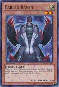 Fabled Raven [BP01-EN205] Starfoil Rare | Nerdhalla Games