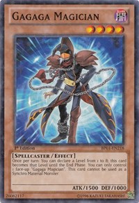 Gagaga Magician [BP01-EN218] Starfoil Rare | Nerdhalla Games