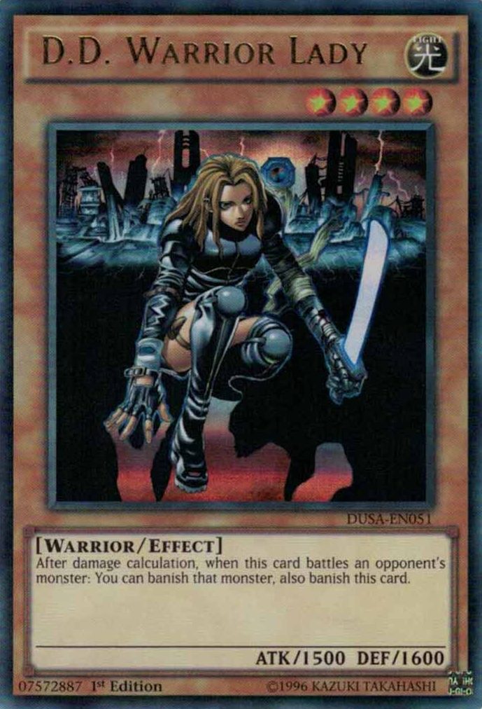 D.D. Warrior Lady [DUSA-EN051] Ultra Rare | Nerdhalla Games