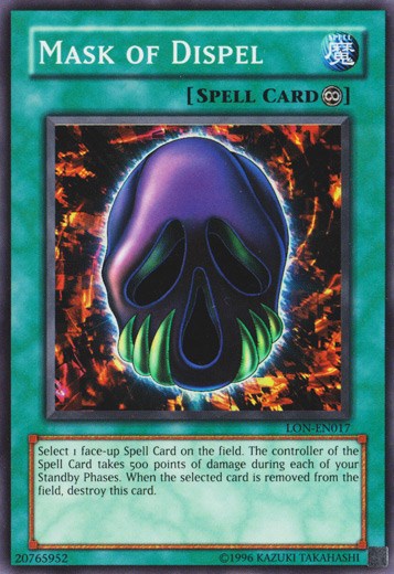 Mask of Dispel [LON-EN017] Super Rare | Nerdhalla Games