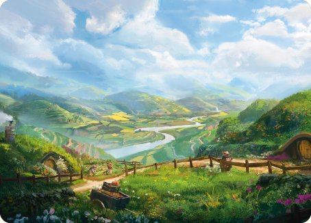 Plains Art Card [The Lord of the Rings: Tales of Middle-earth Art Series] | Nerdhalla Games