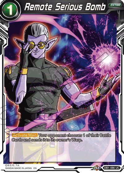 Remote Serious Bomb (Reprint) (DB1-086) [Battle Evolution Booster] | Nerdhalla Games