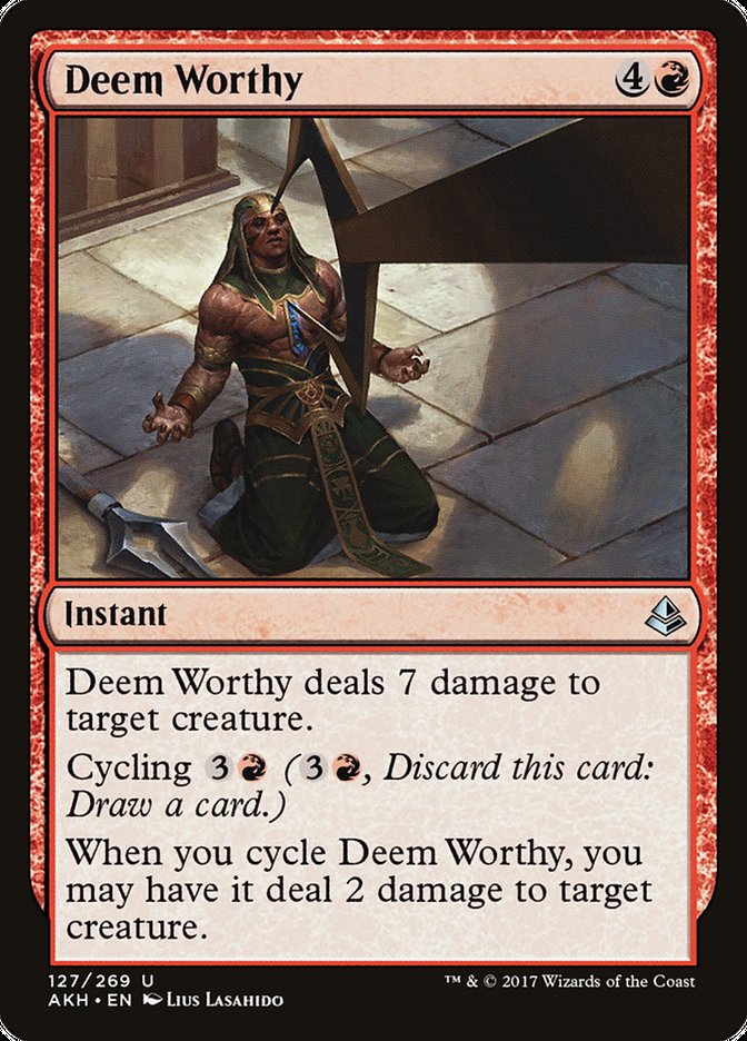 Deem Worthy [Amonkhet] | Nerdhalla Games