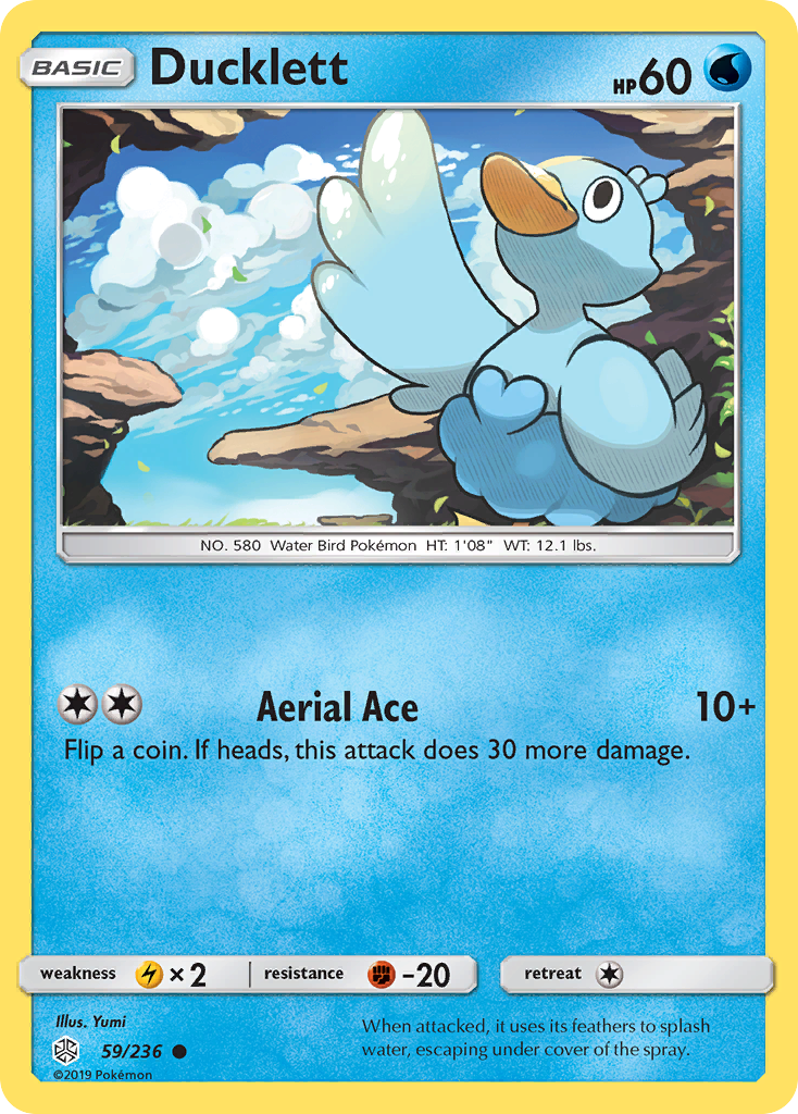 Ducklett (59/236) [Sun & Moon: Cosmic Eclipse] | Nerdhalla Games