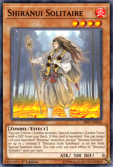 Shiranui Solitaire [SR07-EN018] Common | Nerdhalla Games