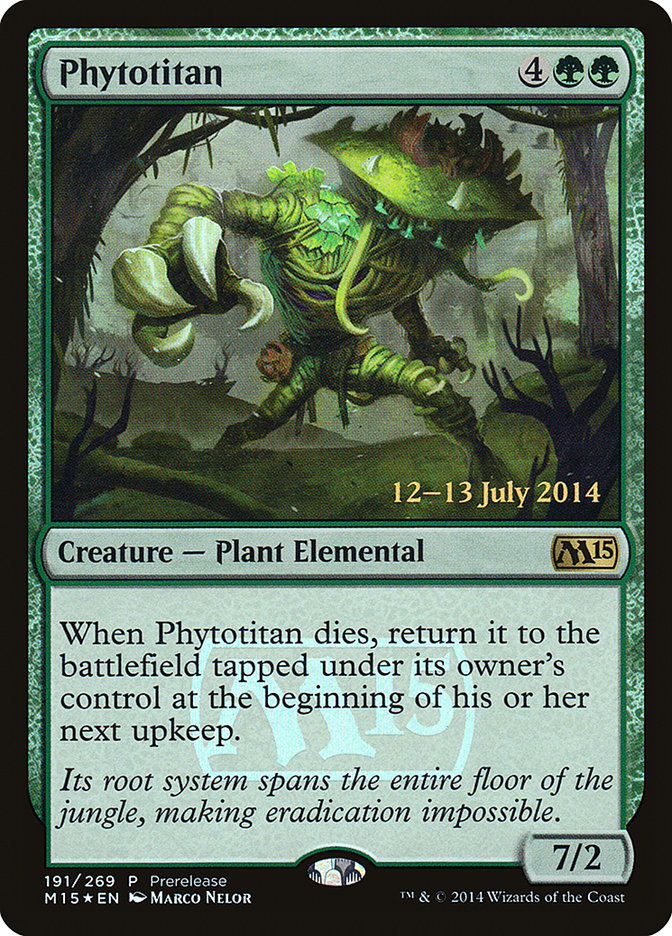 Phytotitan [Magic 2015 Prerelease Promos] | Nerdhalla Games