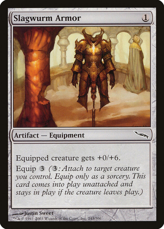 Slagwurm Armor [Mirrodin] | Nerdhalla Games