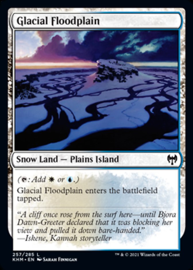 Glacial Floodplain [Kaldheim] | Nerdhalla Games