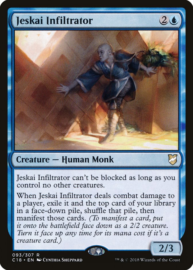 Jeskai Infiltrator [Commander 2018] | Nerdhalla Games