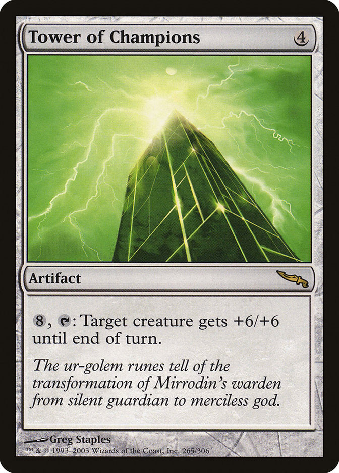 Tower of Champions [Mirrodin] | Nerdhalla Games