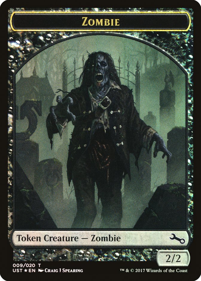 Zombie // Zombie [Unstable Tokens] | Nerdhalla Games