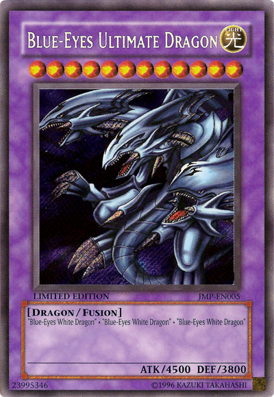 Blue-Eyes Ultimate Dragon [JMP-EN005] Ultra Rare | Nerdhalla Games