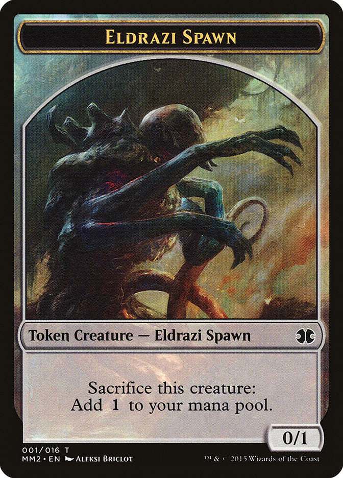 Eldrazi Spawn (001/016) [Modern Masters 2015 Tokens] | Nerdhalla Games