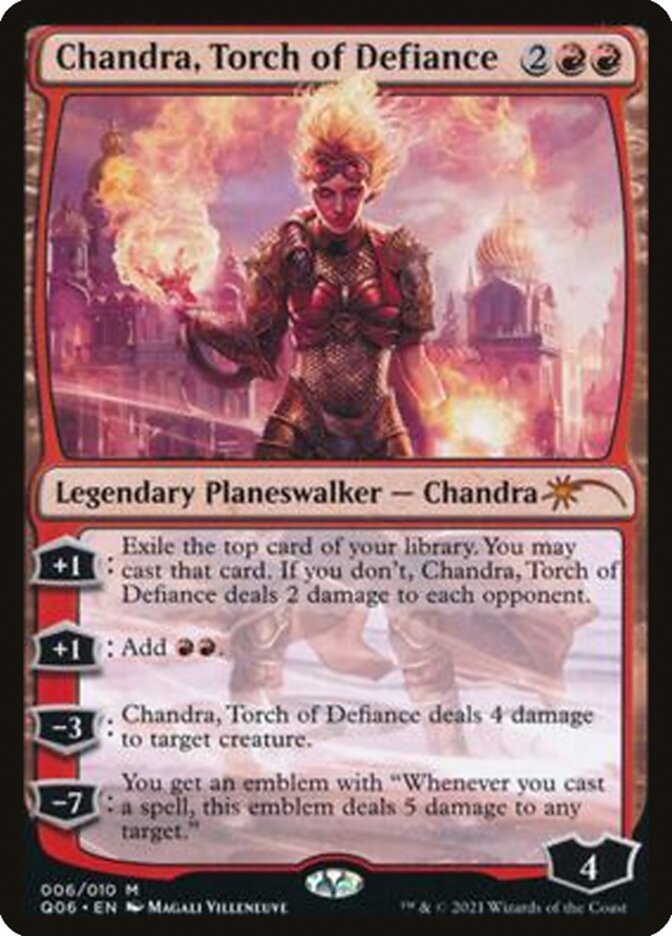 Chandra, Torch of Defiance [Pioneer Challenger Decks 2021] | Nerdhalla Games