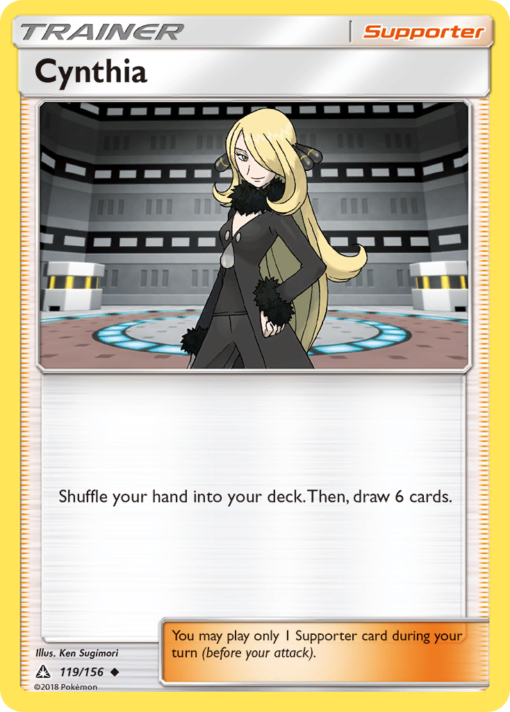 Cynthia (119/156) [Sun & Moon: Ultra Prism] | Nerdhalla Games