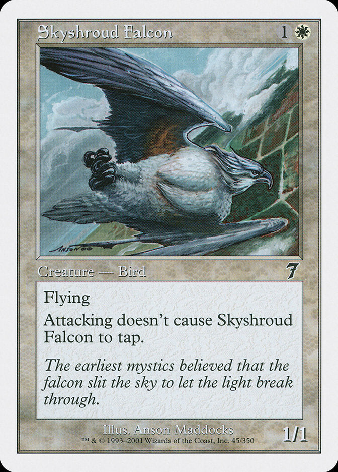 Skyshroud Falcon [Seventh Edition] | Nerdhalla Games