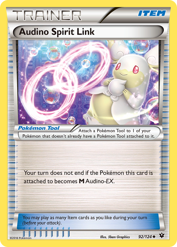 Audino Spirit Link (92/124) [XY: Fates Collide] | Nerdhalla Games