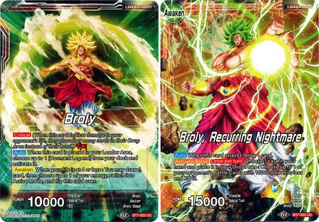 Broly // Broly, Recurring Nightmare [BT7-002] | Nerdhalla Games