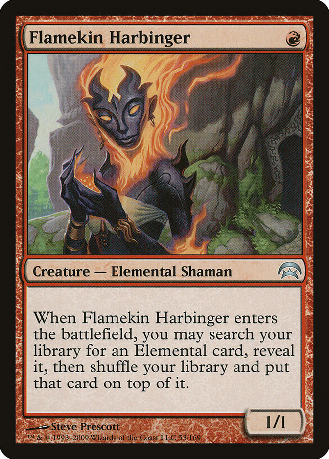 Flamekin Harbinger [Planechase] | Nerdhalla Games