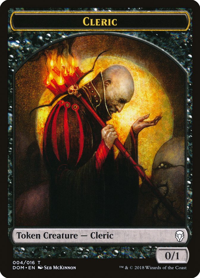 Cleric [Dominaria Tokens] | Nerdhalla Games