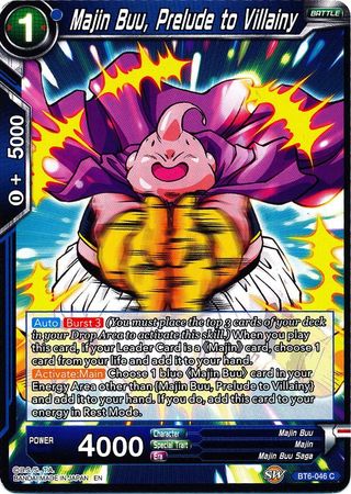 Majin Buu, Prelude to Villainy [BT6-046] | Nerdhalla Games