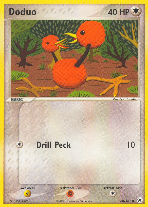 Doduo (60/101) [EX: Hidden Legends] | Nerdhalla Games