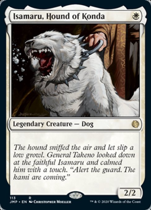 Isamaru, Hound of Konda [Jumpstart] | Nerdhalla Games