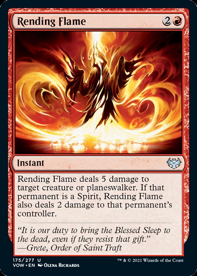 Rending Flame [Innistrad: Crimson Vow] | Nerdhalla Games