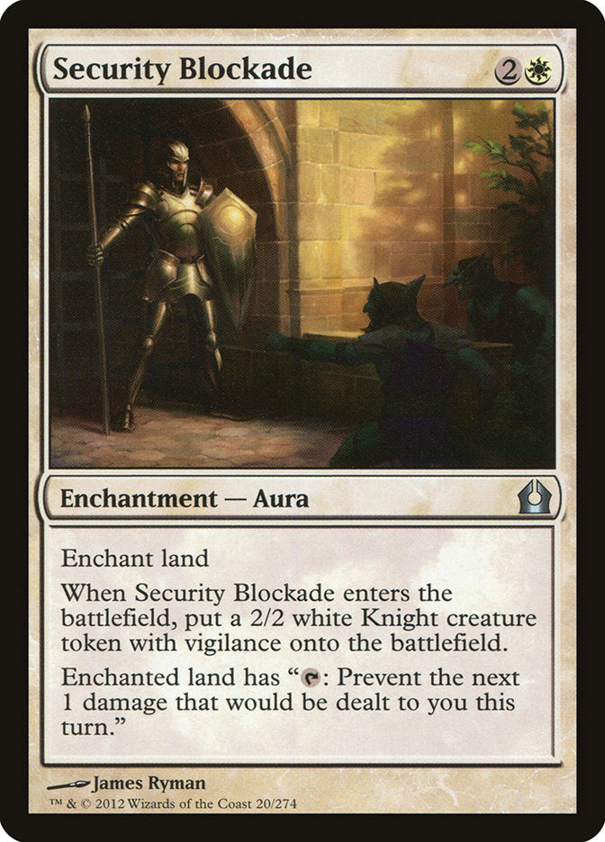 Security Blockade [Return to Ravnica] | Nerdhalla Games