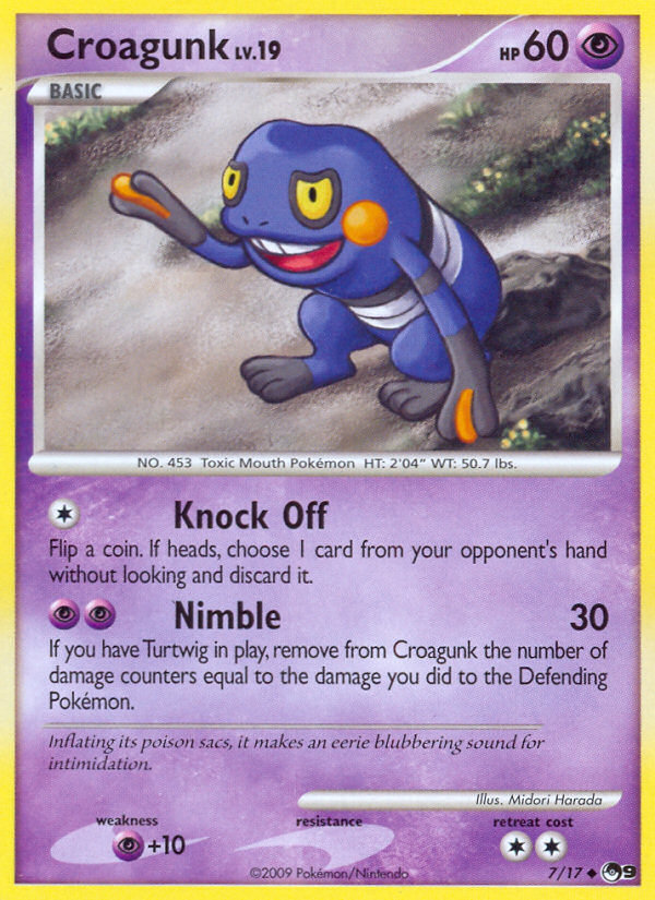 Croagunk (7/17) [POP Series 9] | Nerdhalla Games