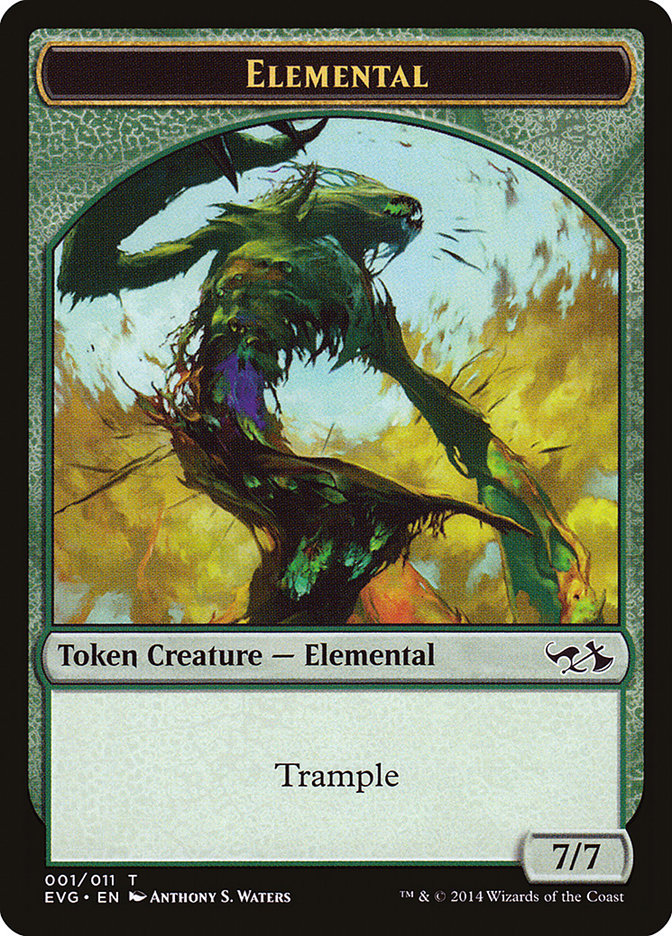 Elemental Token (Elves vs. Goblins) [Duel Decks Anthology Tokens] | Nerdhalla Games