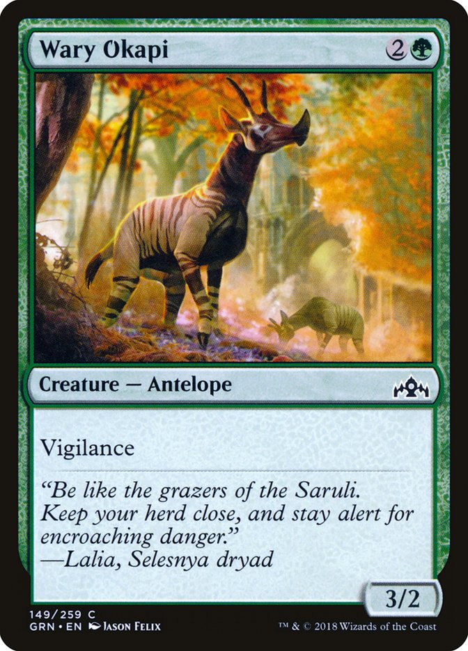 Wary Okapi [Guilds of Ravnica] | Nerdhalla Games