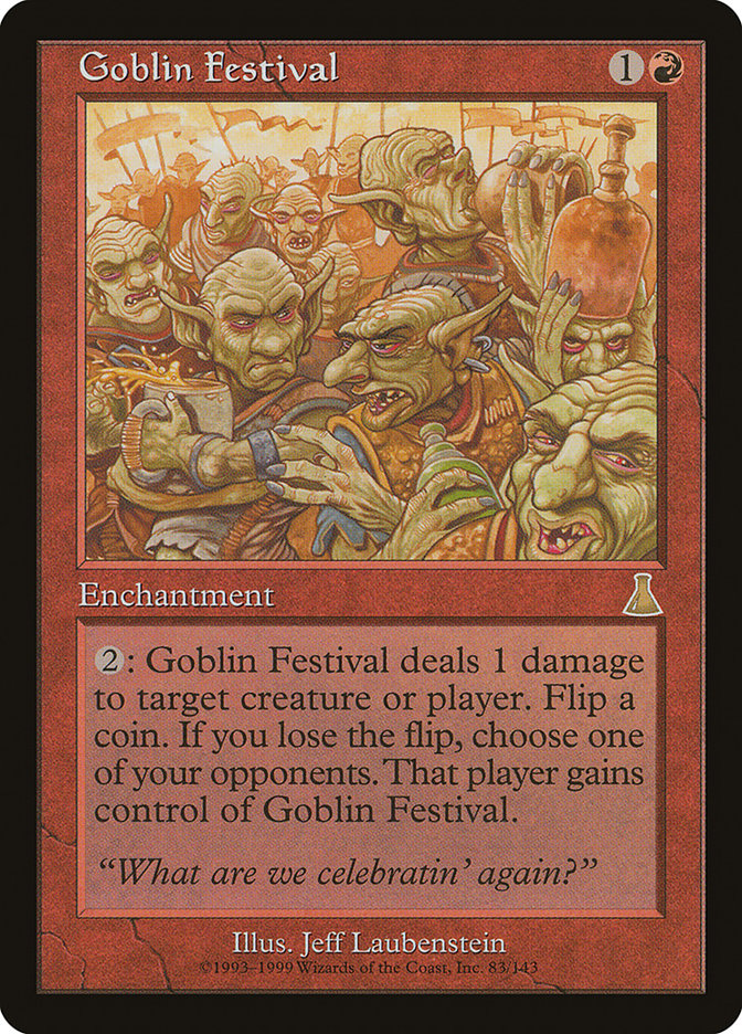 Goblin Festival [Urza's Destiny] | Nerdhalla Games